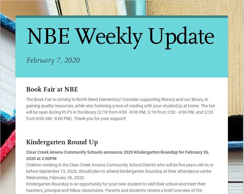 NBE Newsletter image